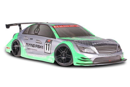 Himoto 1:10 Brushless Mercedes Green Carbon