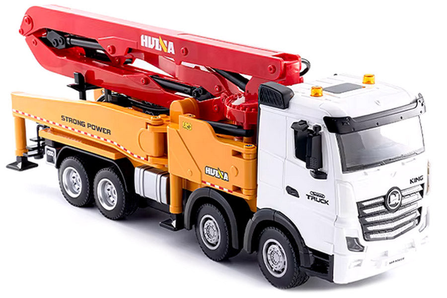 Huina RC 1381R 1:18 Betonpomp Truck Rood