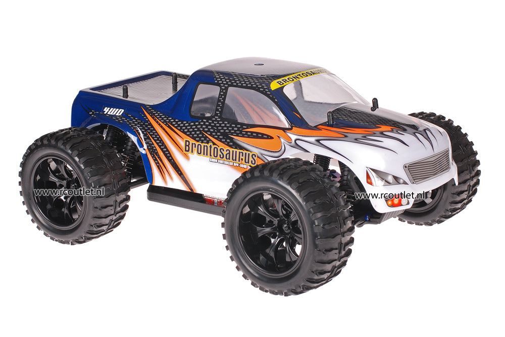 Himoto 1:10 RC Monster Truck Blue Heat 2.4GHz AANBIEDING!