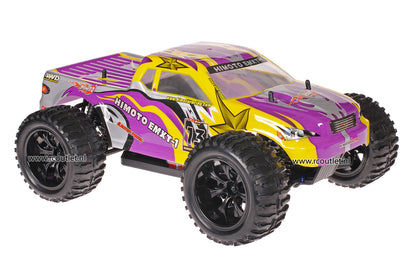 Himoto 1:10 RC Monster Truck Purple Star 2.4GHz AANBIEDING!