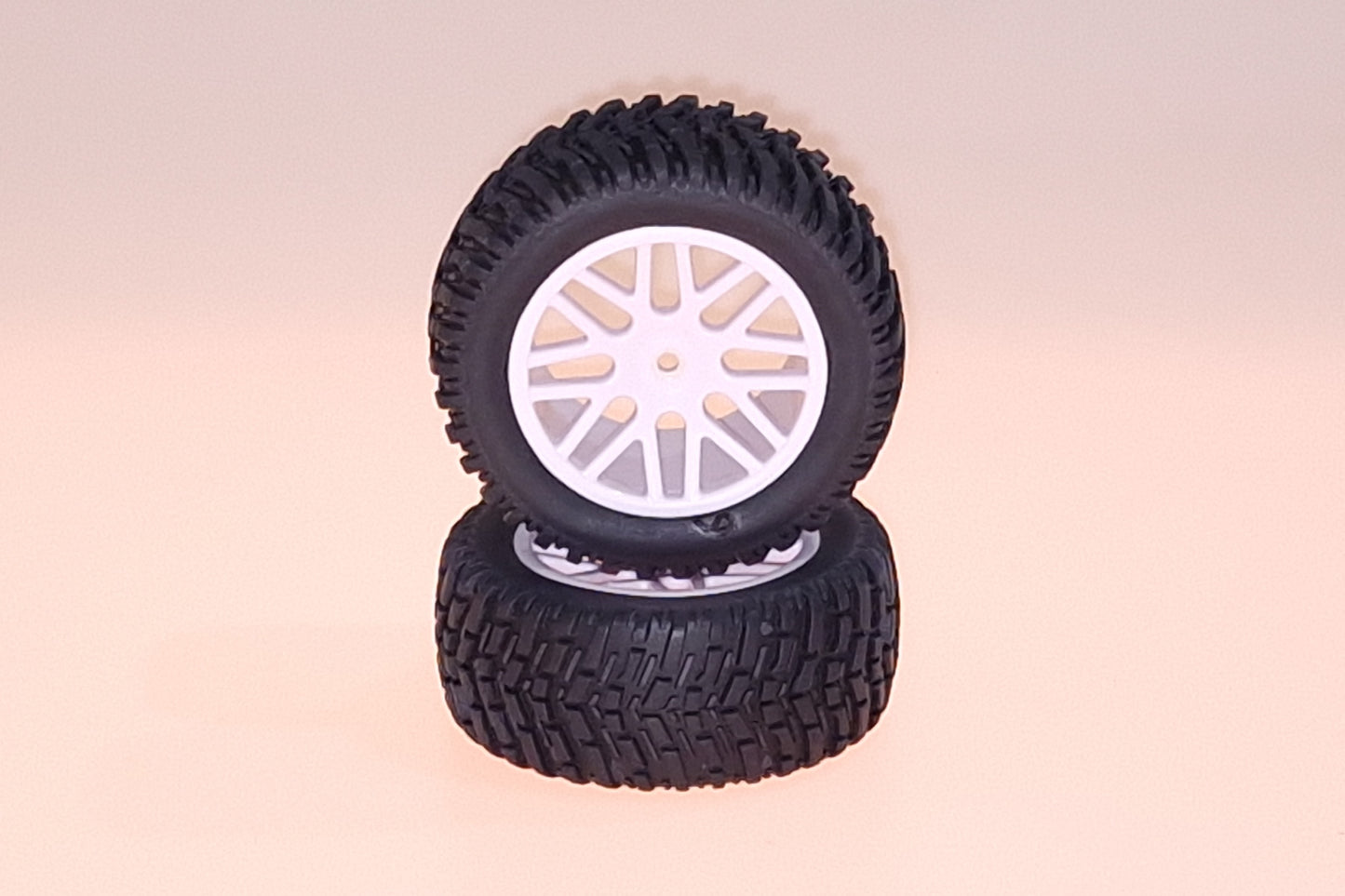 15502W Velg + Band Wit Short Course (2St)