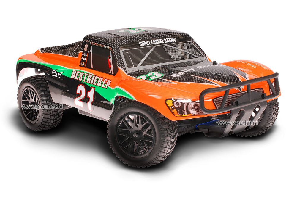 Himoto 1:10 Rally Short Course Truck Orange Carbon