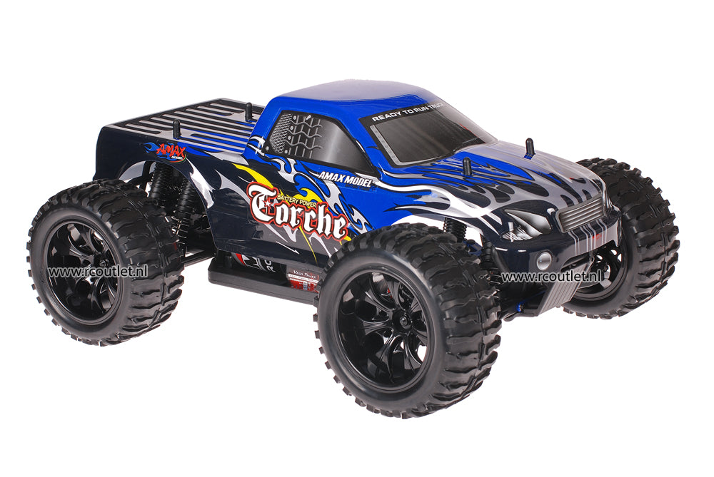 Himoto 1:10 Truck Black Blue - Kap