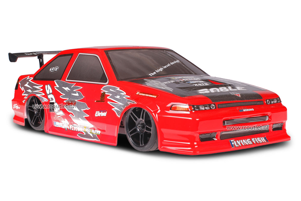 Himoto 1:10 Brushless Nascada Sable Red