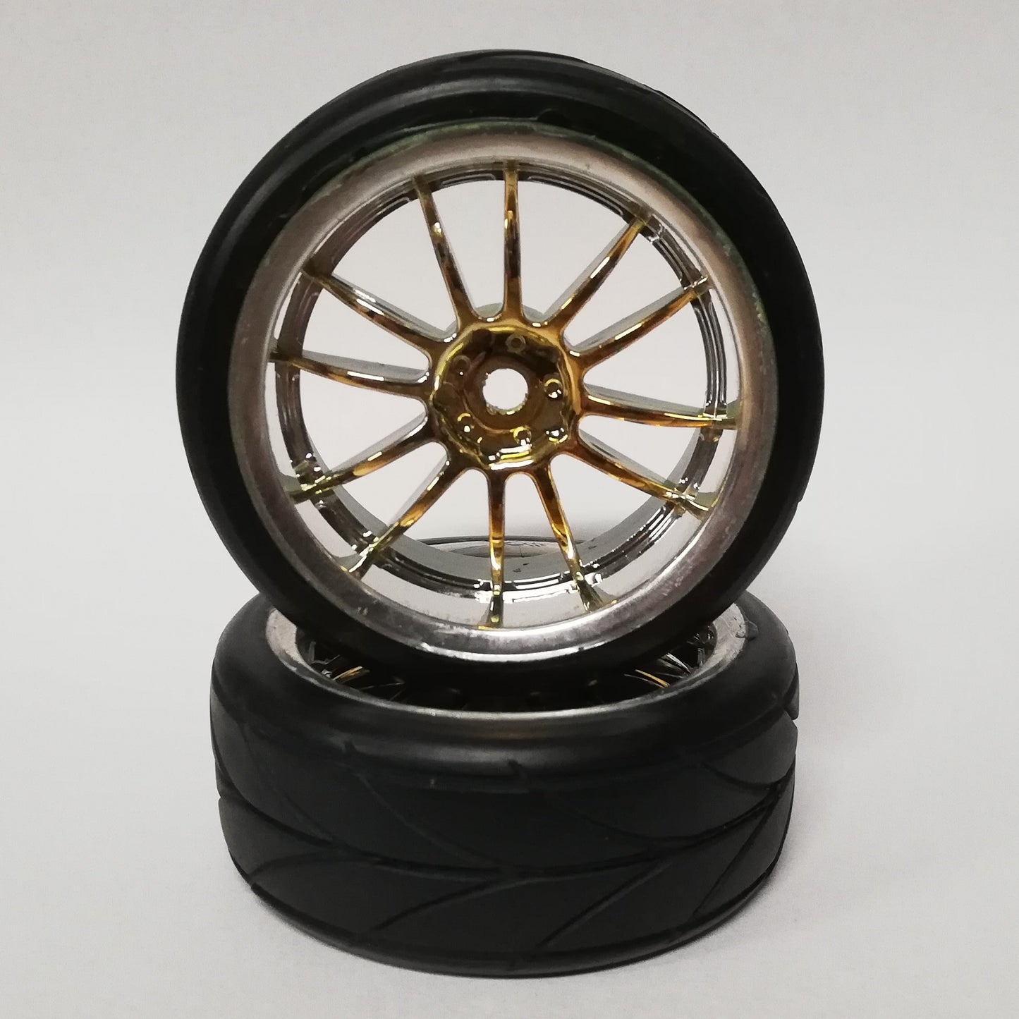 02020PG Velg + Band Chrome Goud NASCADA (2St)
