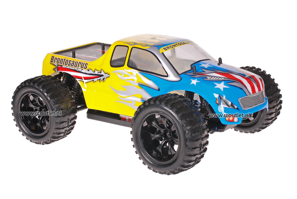 Himoto 1:10 Truck American Flag Yellow - Kap