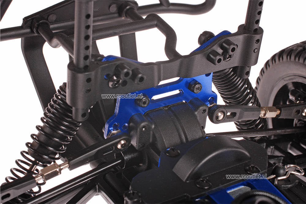 Himoto 1:10 Brushless Rally Short Course Truck Blue Carbon