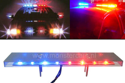 NIEUW! Politie 16-LED-Verlichtingsbalk