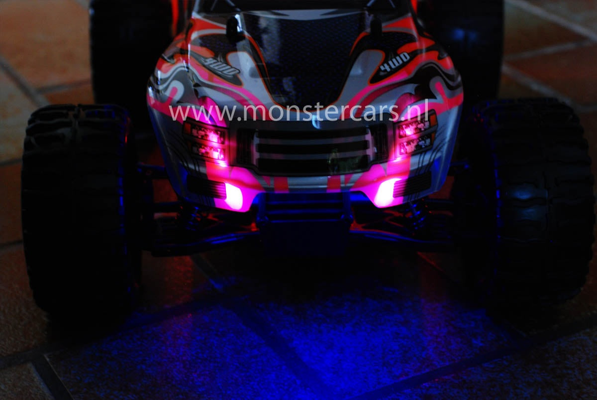 RC 4-LED Kap Verlichting - 9V Aansluiting