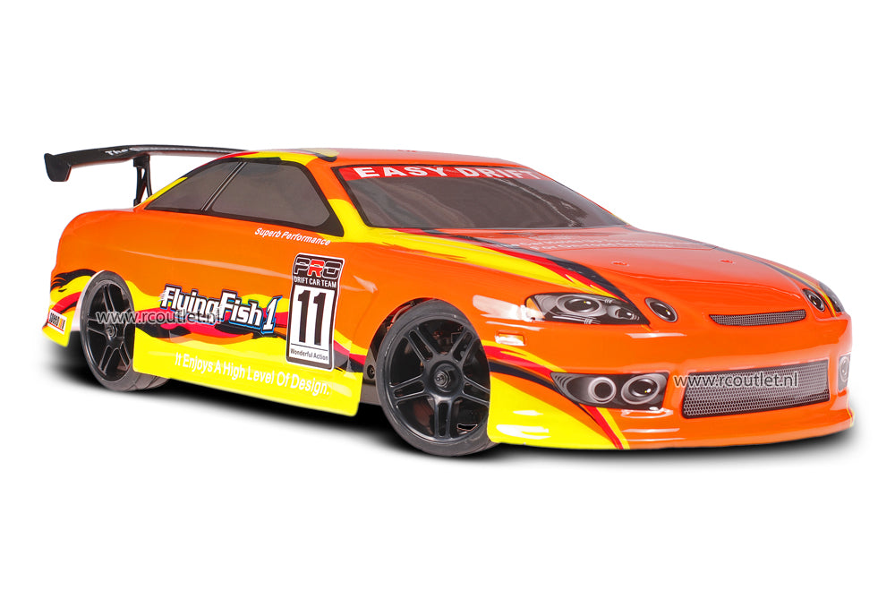 Himoto 1:10 Brushless Bad Boy Orange