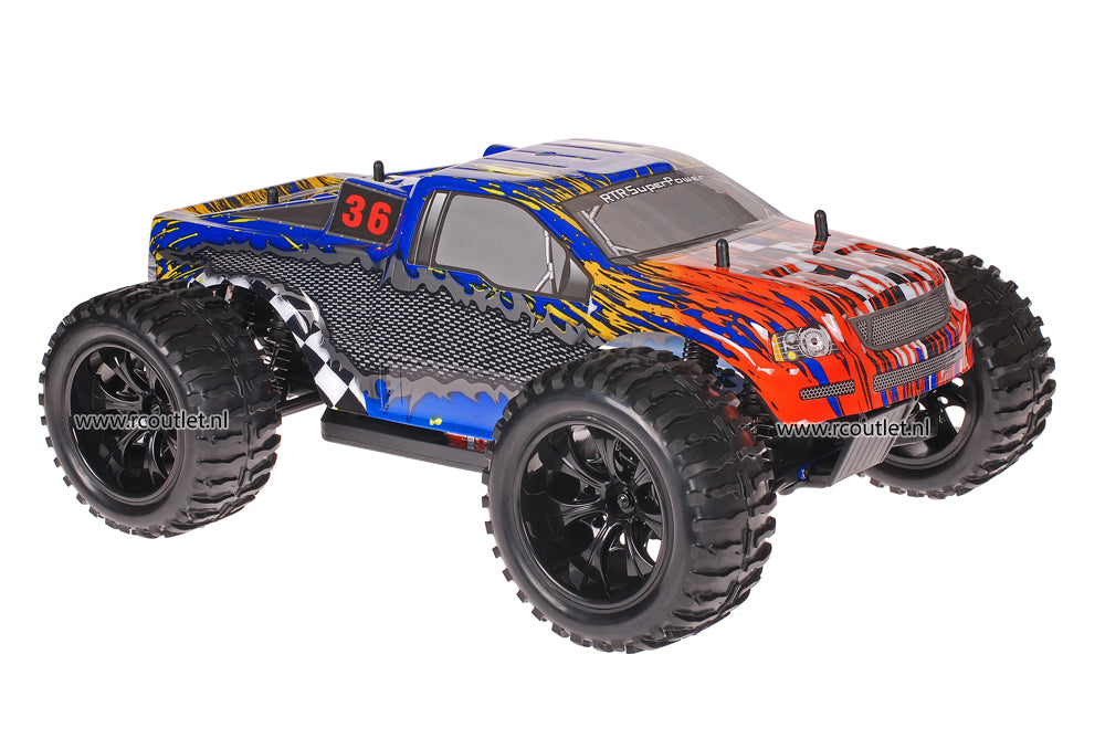 Himoto 1:10 RC Monster Truck Dakar Rally 2.4GHz AANBIEDING!