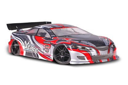 Himoto 1:10 Brushless Nascada Xeme Red Carbon
