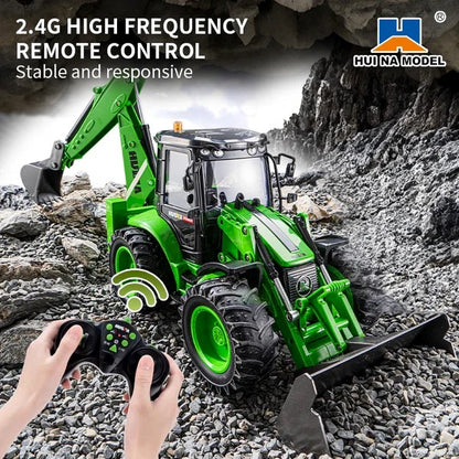 Huina RC 1579 1:14 Graafmachine Tractor