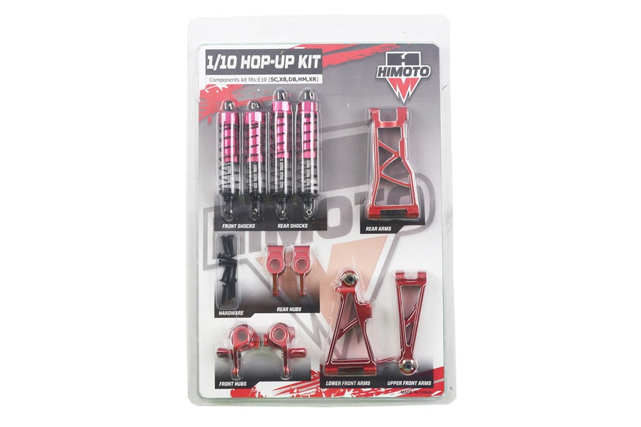 E10MST-S1 Red Aluminium Upgrade Set E10