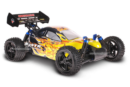 Himoto 1:10 Buggy Black Flames - Kap