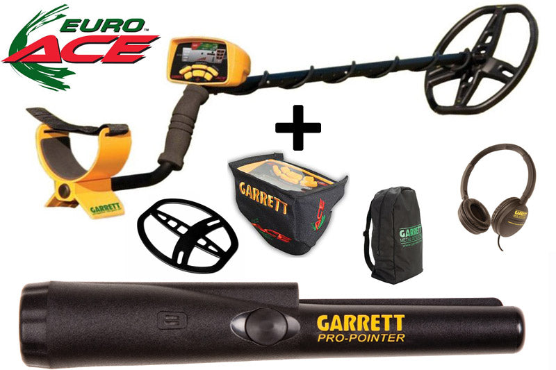 Garrett EURO ACE Voordeelpakket + Garrett Propointer