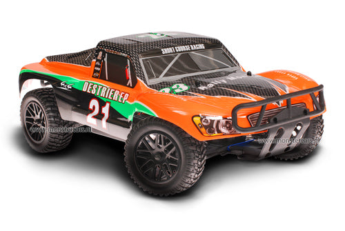 Himoto 1:10 Rally Short Course Truck Orange Carbon