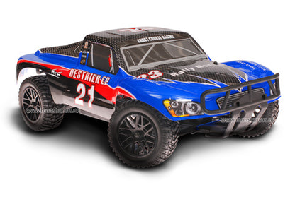 Himoto 1:10 Rally Short Course Truck Blue Carbon