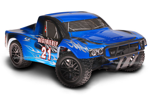 Himoto 1:10 Rally Short Course Truck Black Blue