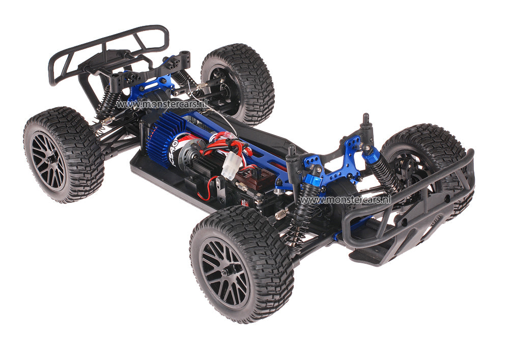 Himoto 1:10 Rally Short Course Truck Blue Carbon