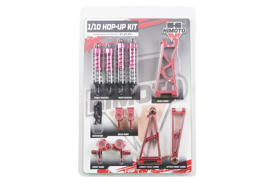 E10MST-S2 Red Aluminium Upgrade Set E10