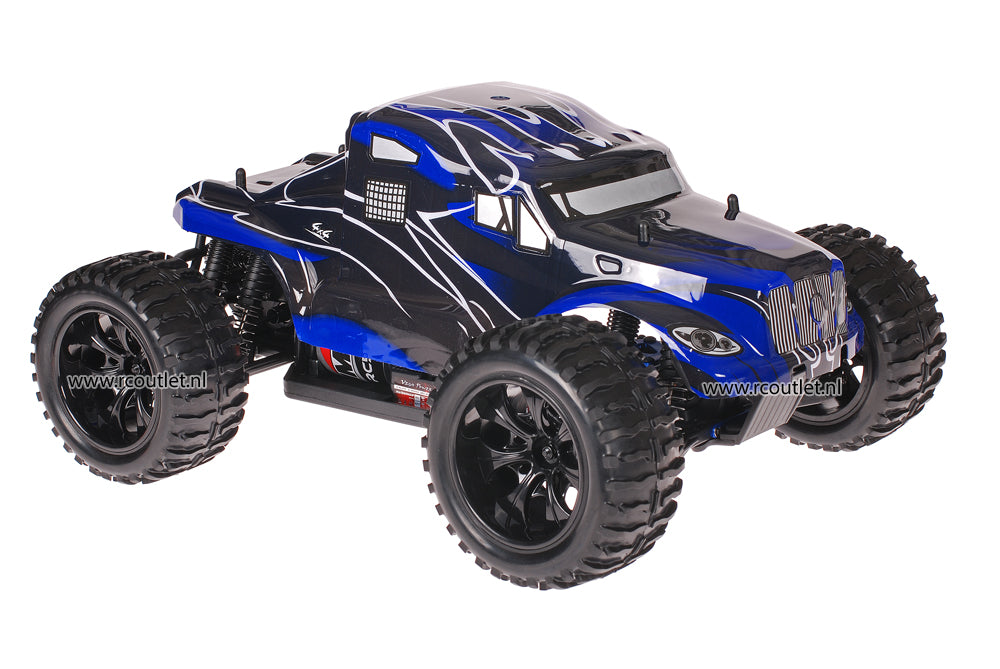 Himoto 1:10 RC Monster Truck Blue 2.4GHz AANBIEDING!