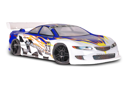 Himoto 1:10 Brushless Nascada Rapida Blue Flag