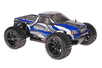 Himoto 1:10 RC Monster Truck Grey Blue 2.4GHz AANBIEDING!