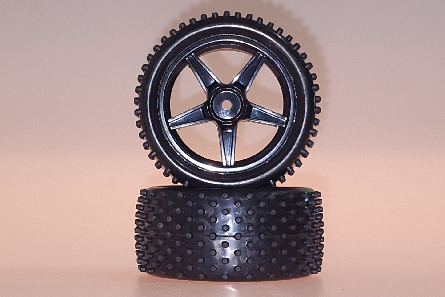 06026BL Velg + Band ZWART BUGGY ACHTER (2St)