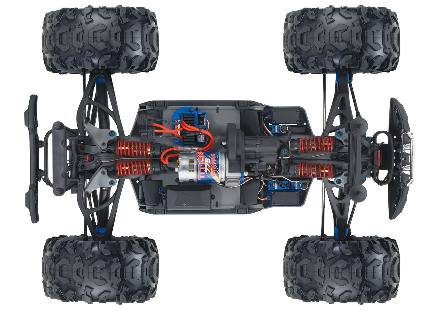 Traxxas Summit TQi Oranje V2 GEEN Accu en Lader