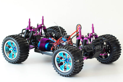 08010PB HSP/Himoto Velg + Band BLUE 1:10 TRUCK (2St)