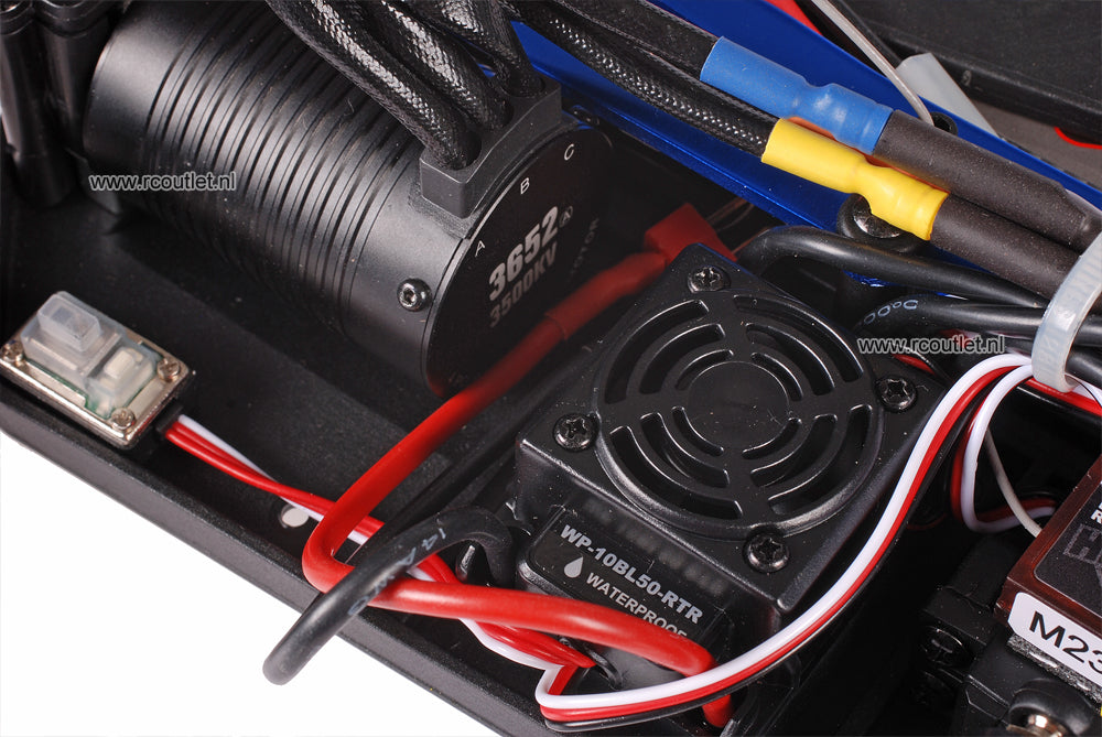 Himoto 1:10 Brushless Buggy Red Spiral