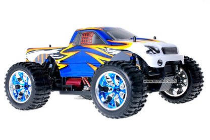 Himoto Brushless Truck Blue Leopard 2.4GHz AANBIEDING!