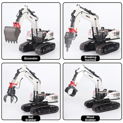 Huina RC 1594 1:14 Graafmachine (Volledig Staal)
