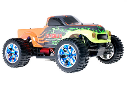 Himoto Brushless Truck Pangolin Orange 2.4GHz AANBIEDING!