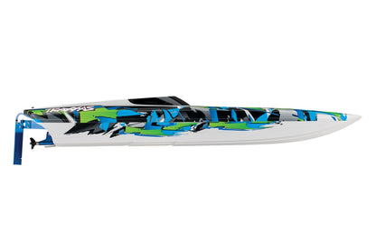 Traxxas DCB M41 Catamaran Speedboot TQi TSM Groen