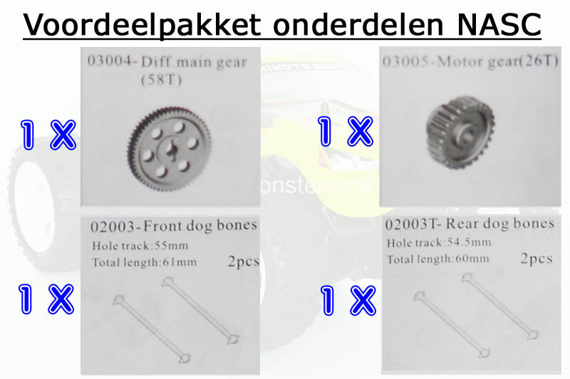 Voordeelpakket Himoto Nascada 1