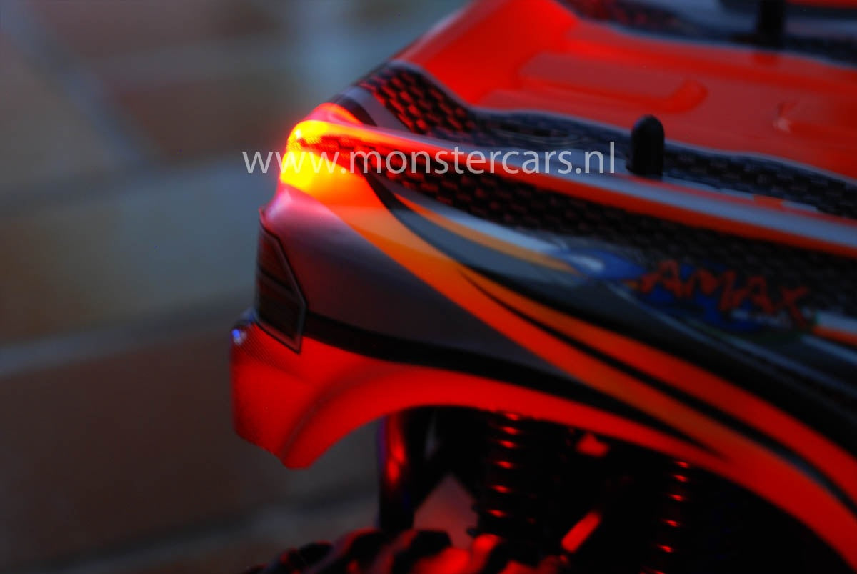 RC 4-LED Kap Verlichting - 9V Aansluiting