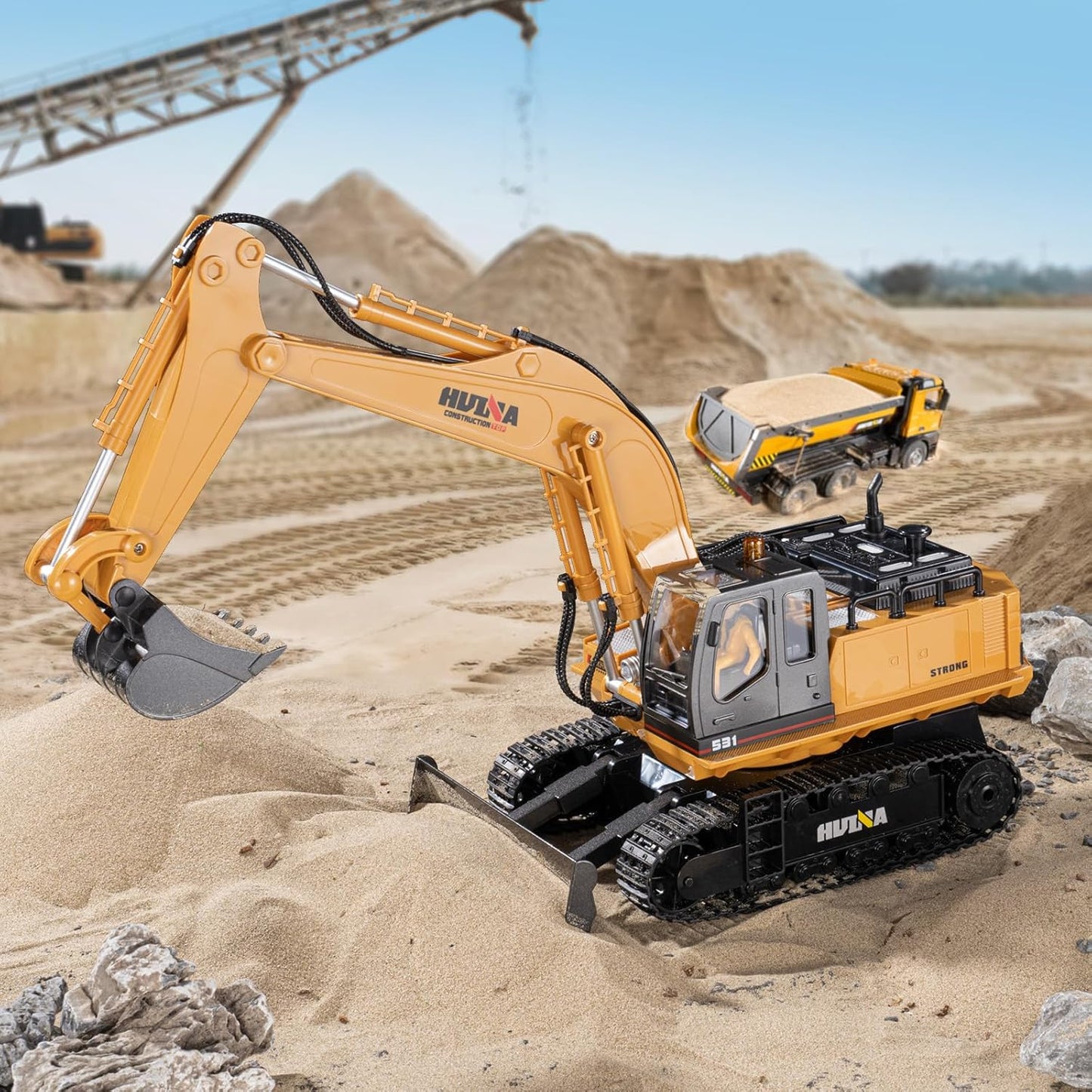 Huina RC 1531 1:16 Graafmachine