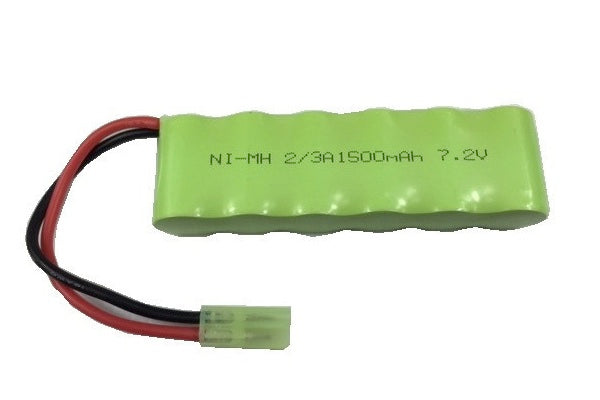 7.2V 1500 mAh upgrade Accu 1:16 modellen mini Tamiya