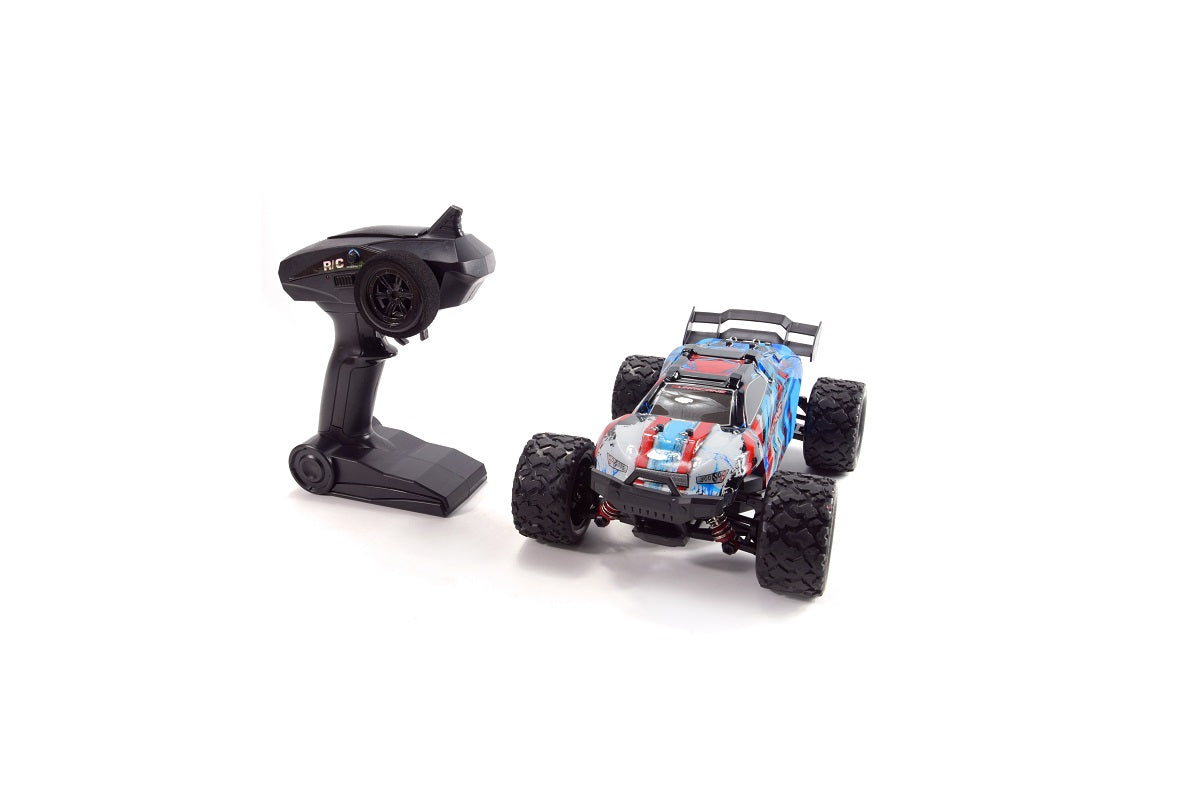 Vortex Truggy 4x4 Hurricane Blue 2.4GHz + LiPo Accu!