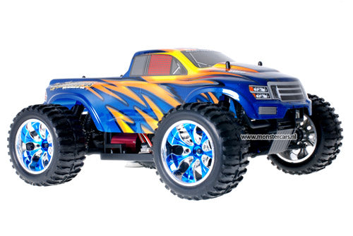 Himoto Brushless Truck Blue Canon 2.4GHz AANBIEDING!