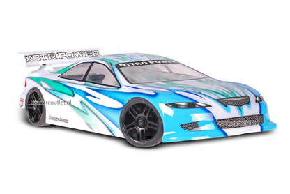 Himoto 1:10 Brushless Nascada Xeme Blue White