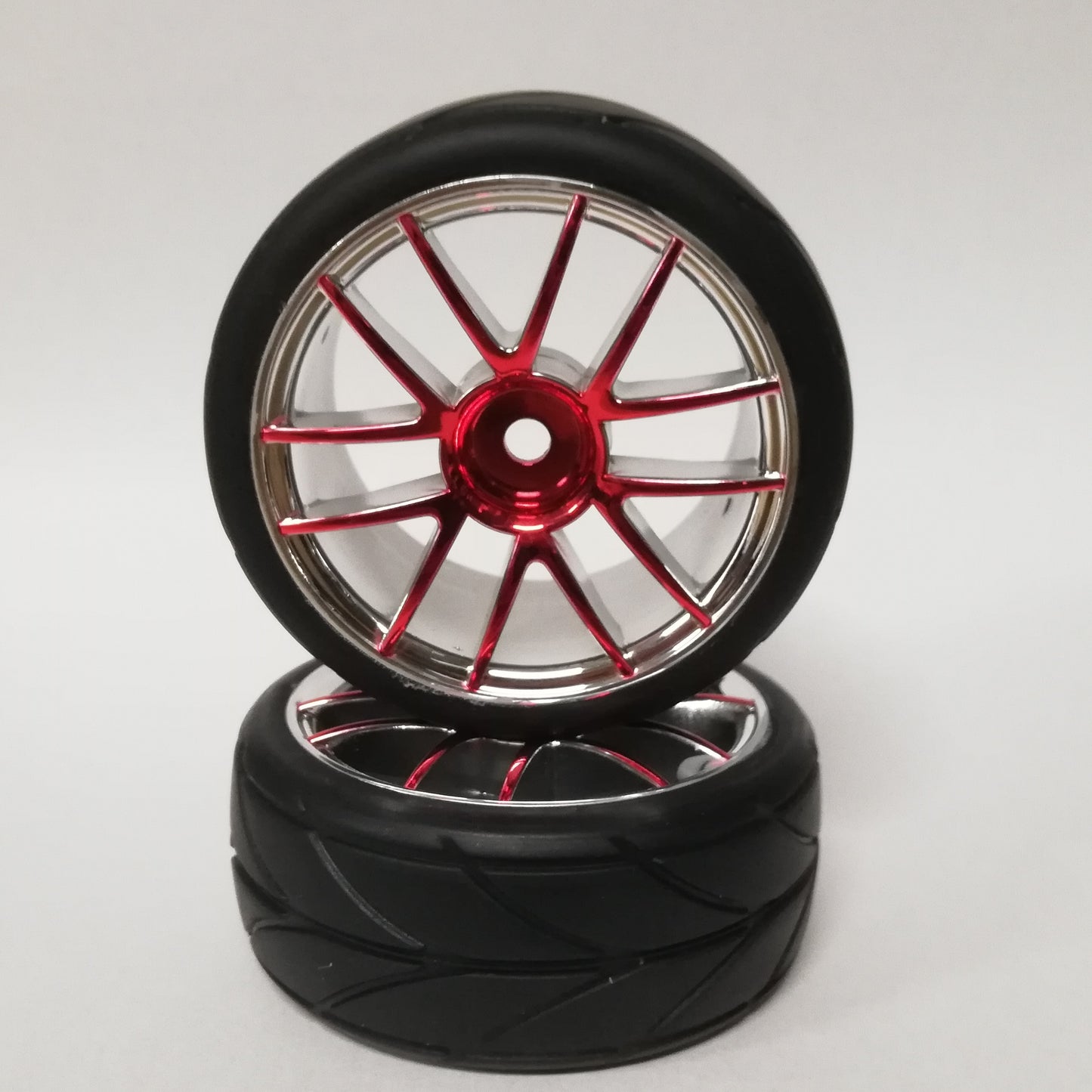 02020PR Velg + Band CHROME ROOD NASCADA (2St)