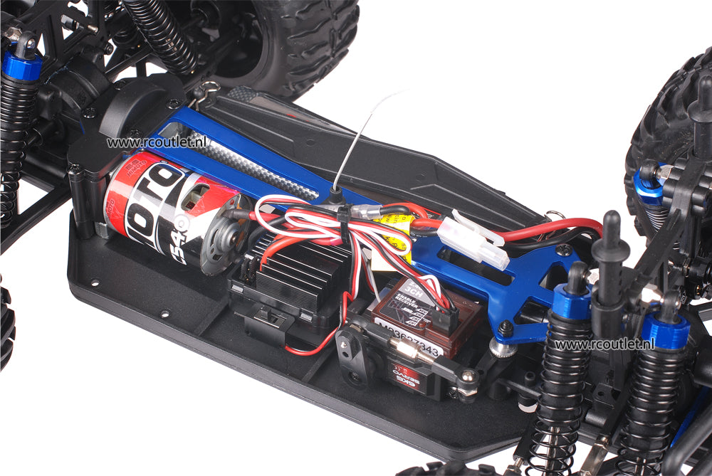 Himoto 1:10 RC Monster Truck Metallic 2.4GHz AANBIEDING!